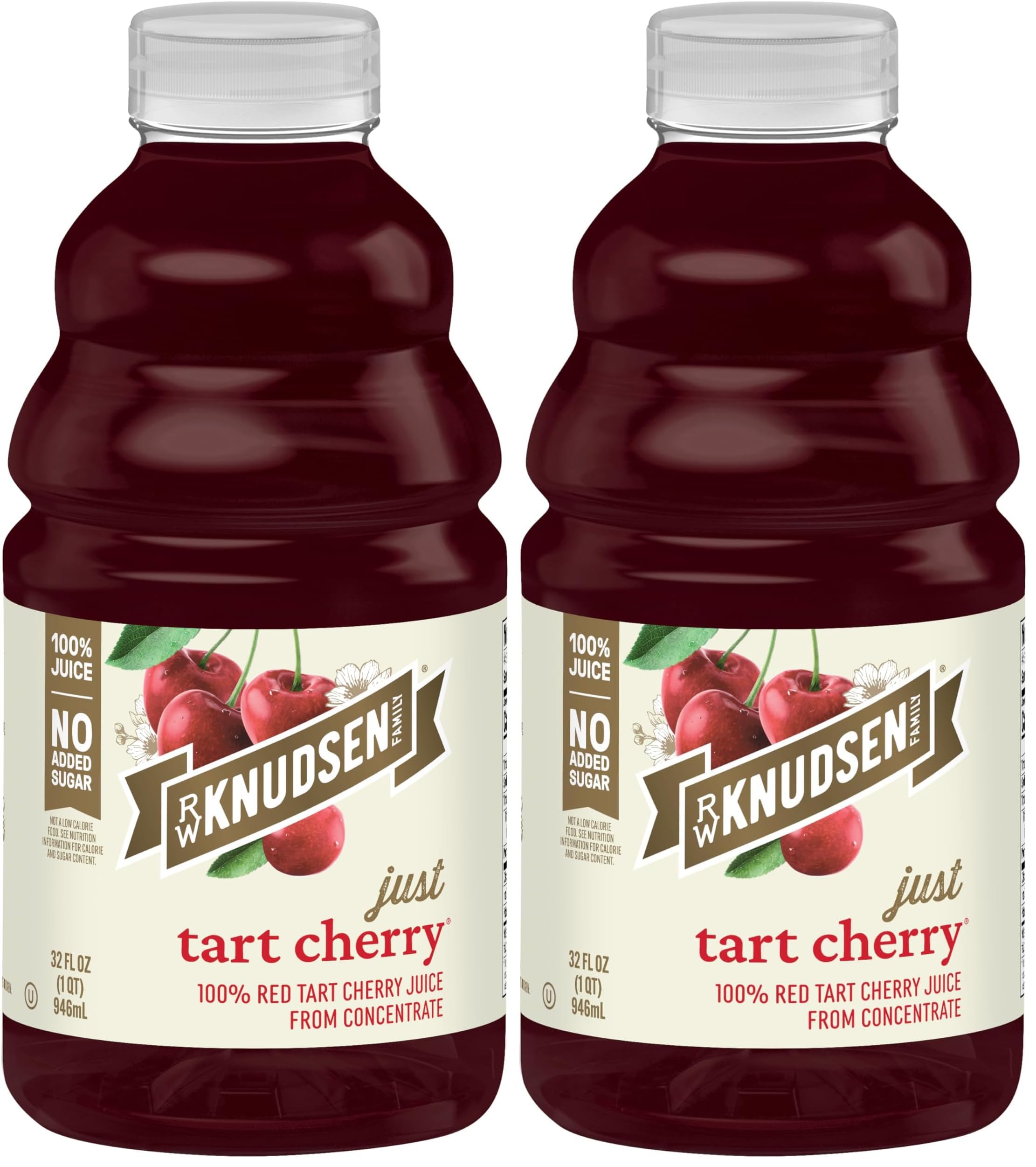 Amazon.com : R.W. Knudsen Just Tart Cherry Juice, 32 fl oz (Pack